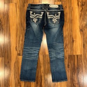 Rock Revival size 27 Capri blue Jeans